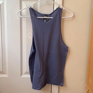 Open-back tank top